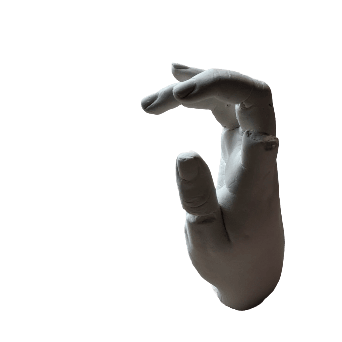 clay hand